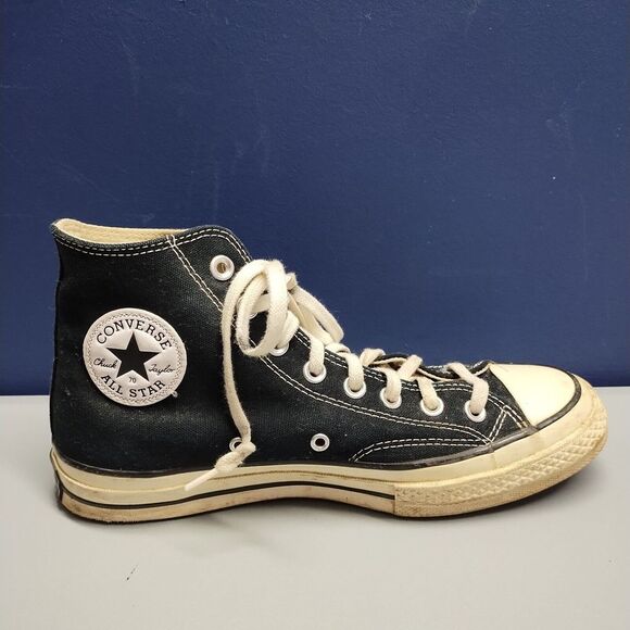 Converse Chuck Taylor All-Star High Top Sneakers Unisex Sz‎ 8M 10W Black 162050C - Picture 14 of 16
